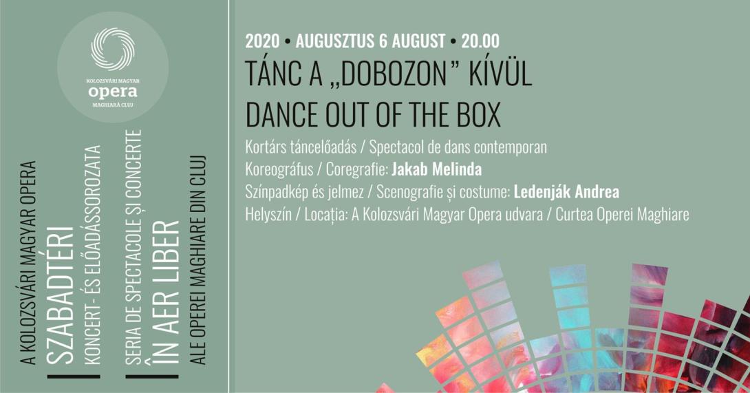 Táncelőadás az opera udvarán