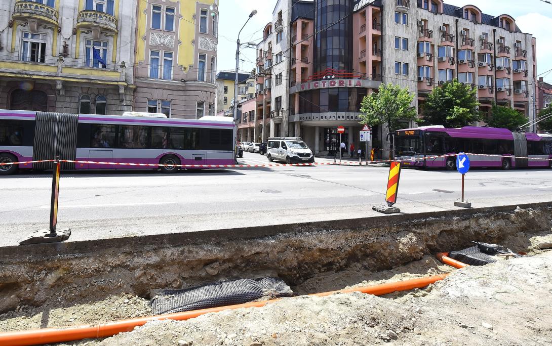 Megtalálták a Magyar utcai kapu alapozásának egy részét