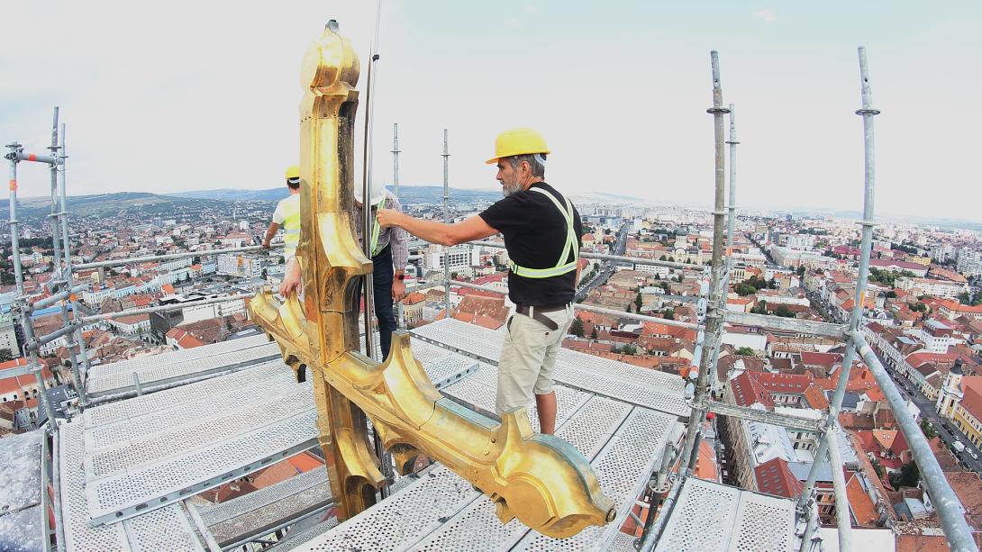 Előreláthatatlan akadályokba ütköztek a Szent Mihály-templom restaurátorai