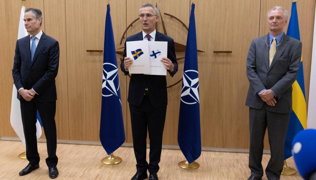 Finnország és Svédország benyújtotta  csatlakozási kérelmét a NATO-hoz