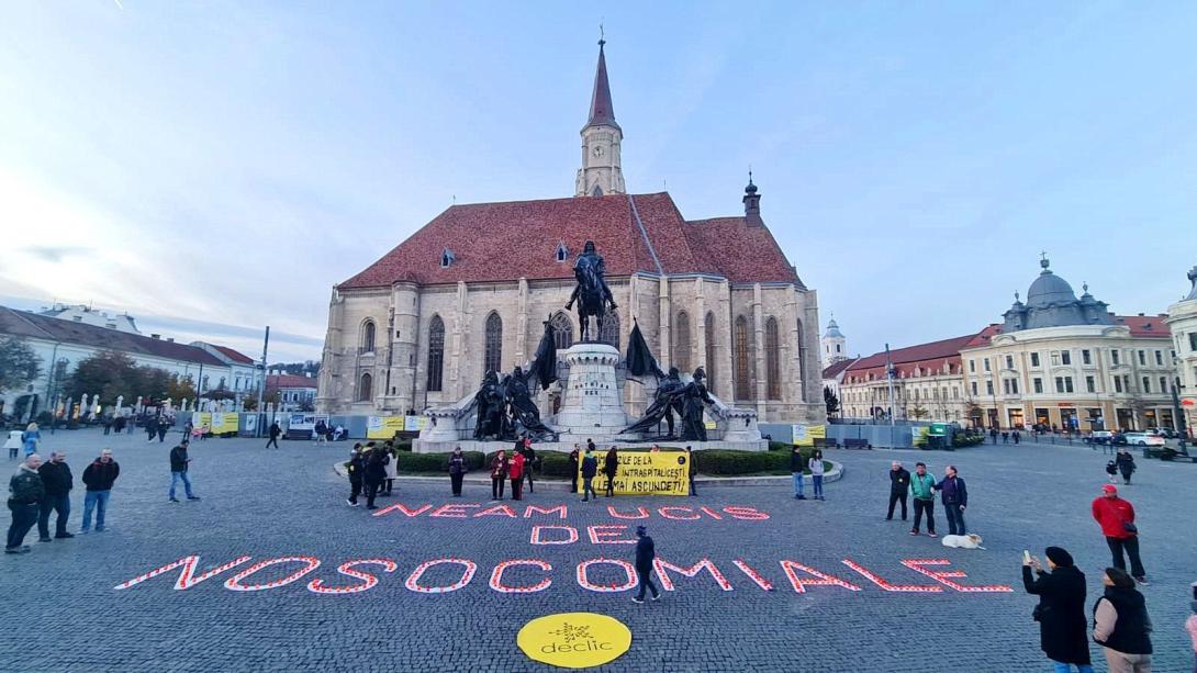 Gyertyagyújtás a kórházi fertőzésben elhunytakért