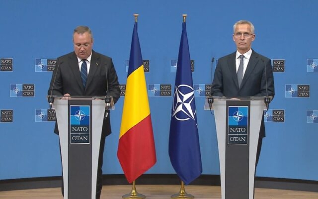 Stoltenberg Bukarestben: nem engedhetjük, hogy Putyin győzzön