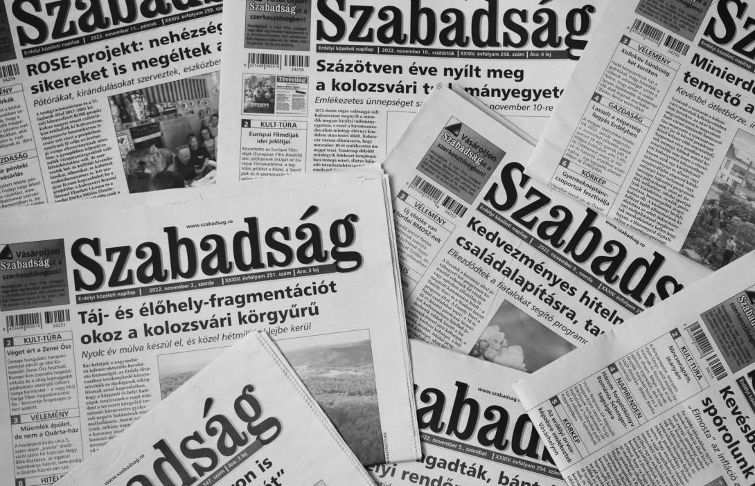 A Szabadság december elejei programja