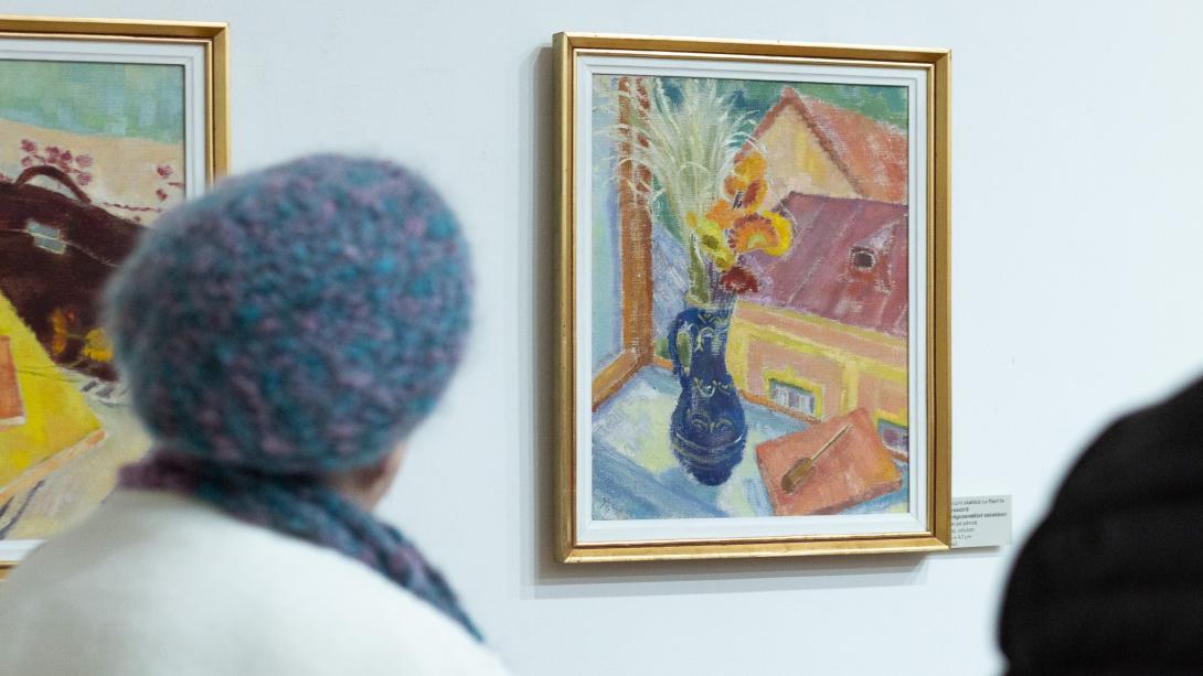 Gy. Szabó Béla festményeiből nyílt kiállítás a Művészeti Múzeumban