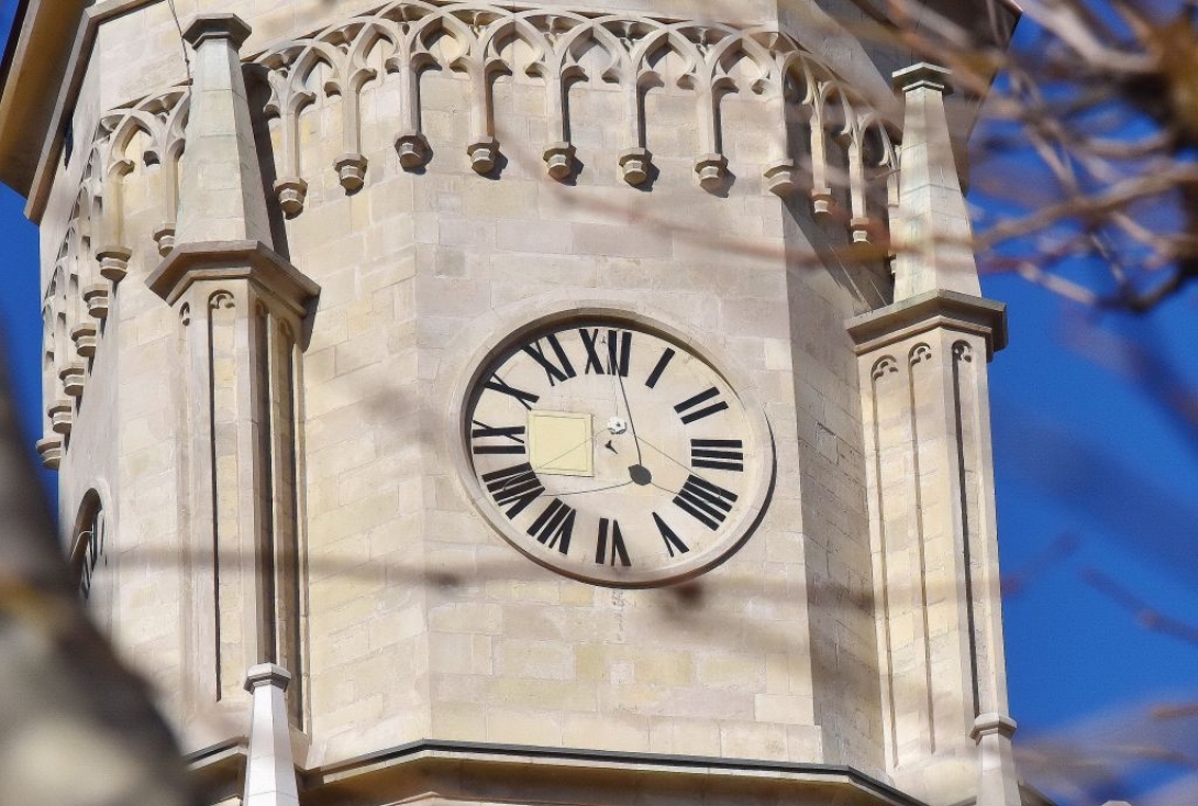 Március közepétől ismét működik a toronyóra