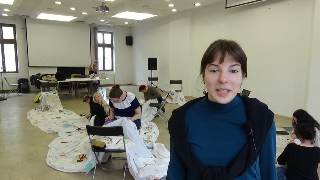 VIDEÓINTERJÚ – Montini és a 30 méteres utazó vászon utolsó állomása
