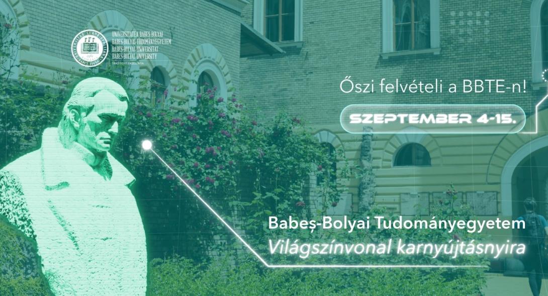 Új, mesterséges intelligenciához kapcsolódó szakok a BBTE őszi felvételijén