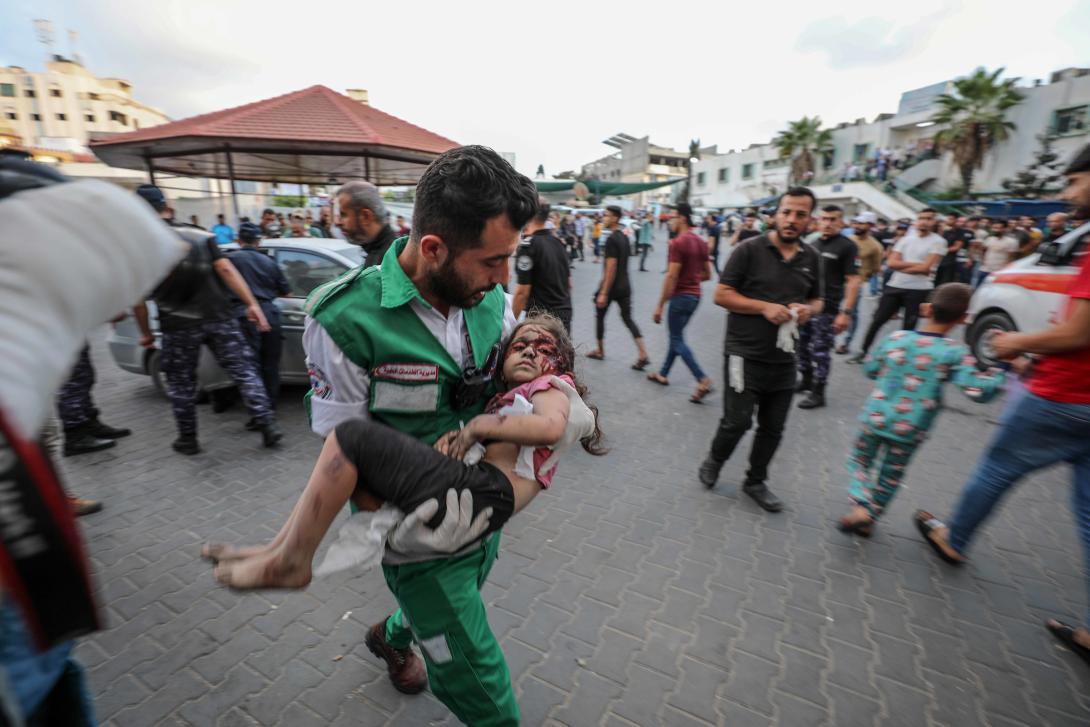 Romániában kezelhetik a Gázai övezetben megsérült gyermekeket