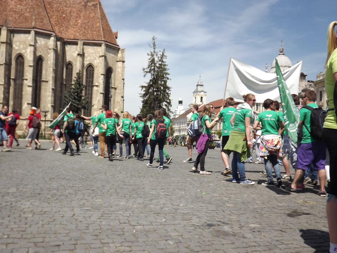 Már az egész Kolozsvár tudja, hogy Diáknapok vannak